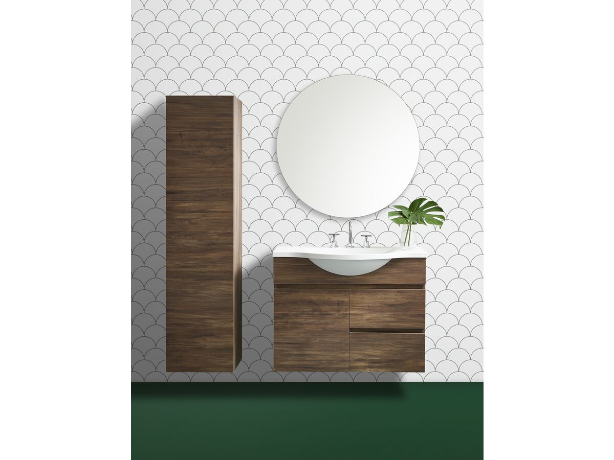 Posh Domaine Plus Wall Hung Tallboy with Mirror from Reece