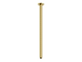 Milli Pure Vertical Shower Arm 500mm PVD Brushed Gold