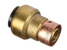 Auspex Crimp 20mm x 3/4" Copper Pushfit Adaptor