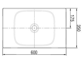 Ideal Standard DYNAMIC Vessel Basin 600mm White