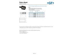 Specification Sheet - Cool-Fit 2.0 PE TO SS Female Adaptor