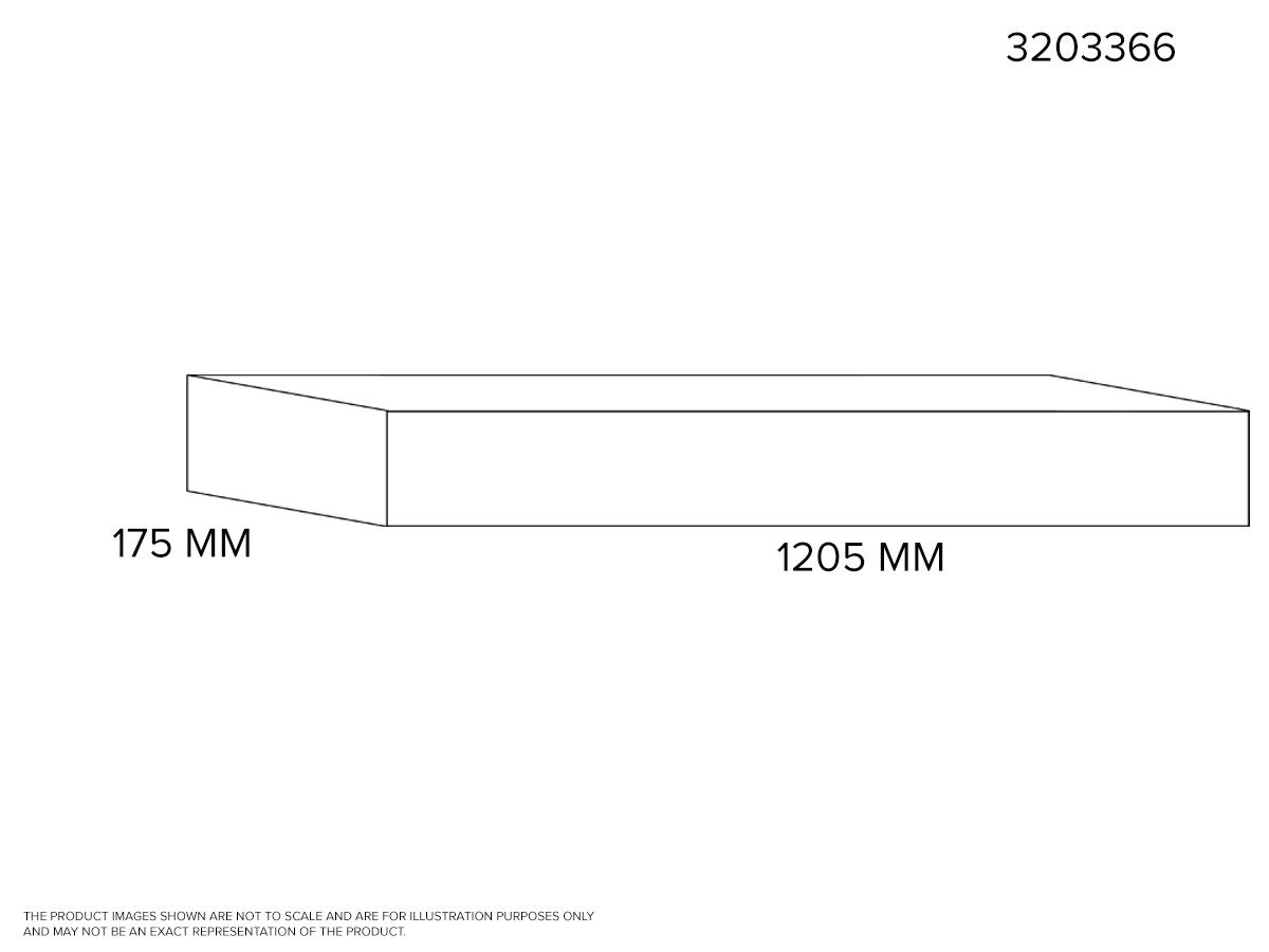MHI S/A V-BOX 1205x175 BLANK