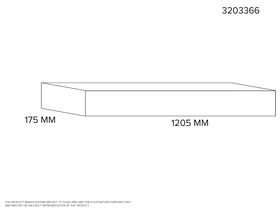 MHI S/A V-BOX 1205x175 BLANK